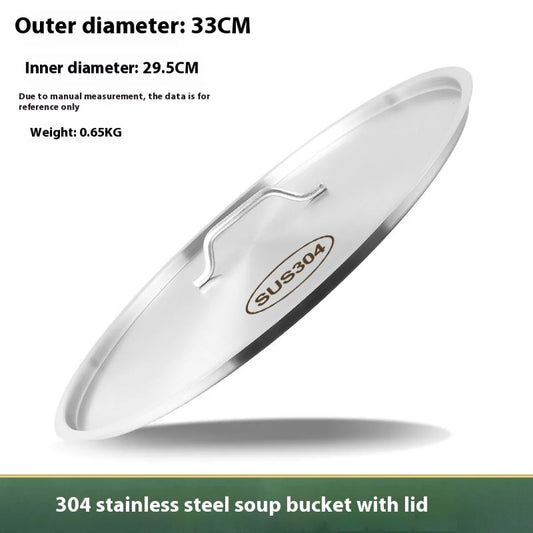 304 Stainless Steel Pan Lid, all-metal